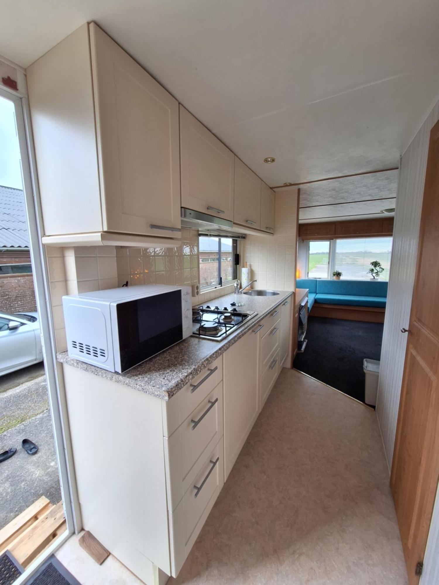 Stacaravan Elly, Minicamping De Grutte Earen Burum Exterior photo