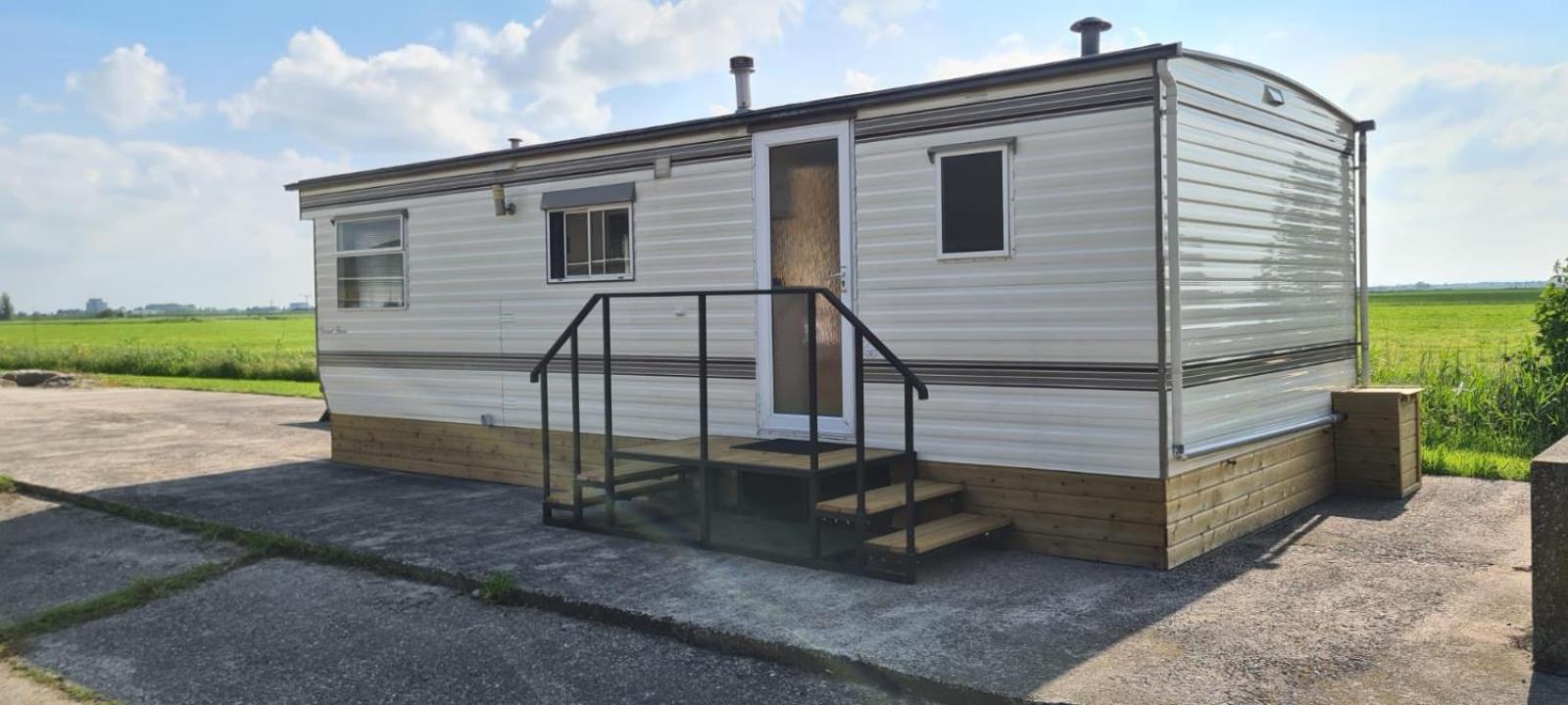 Stacaravan Elly, Minicamping De Grutte Earen Burum Exterior photo